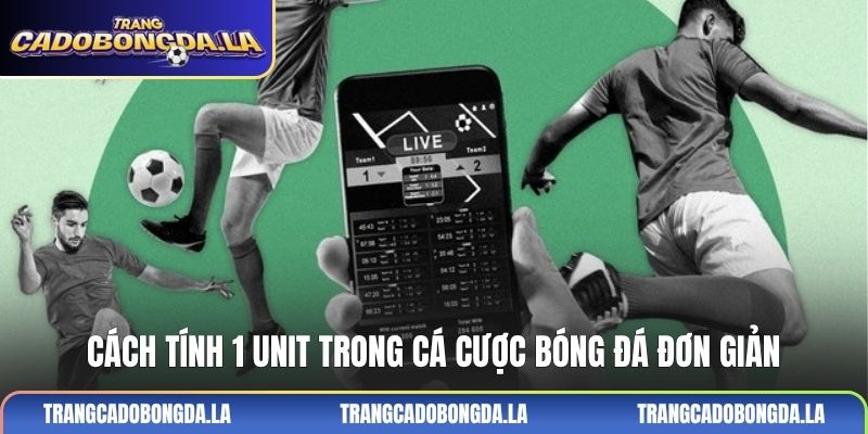 Cách tính 1 unit trong cá cược bóng đá đơn giản