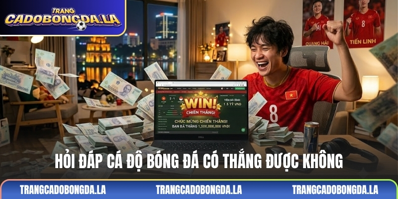 Hỏi đáp cá độ bóng đá có thắng được không