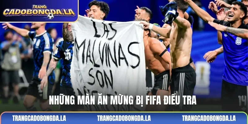 Những màn ăn mừng bị FIFA điều tra